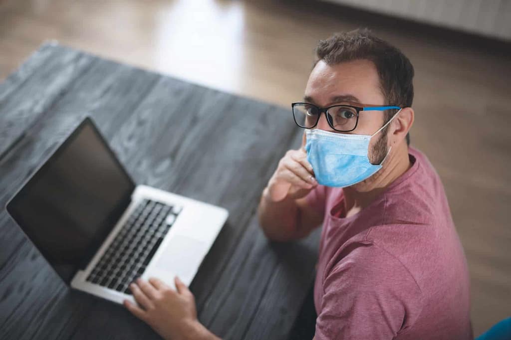 Remote worker covid