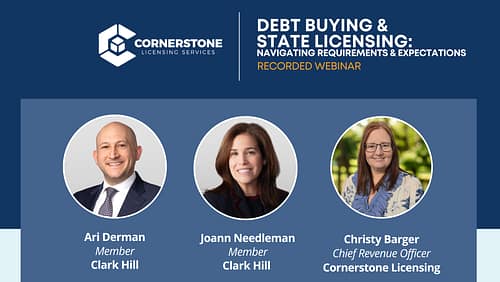 Debt Buyer Licensing Webinar