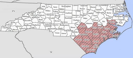 Map of Florence NC Counties 1024x444 1