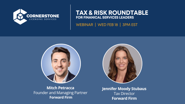 Webinar Tax and Risk Roundtable