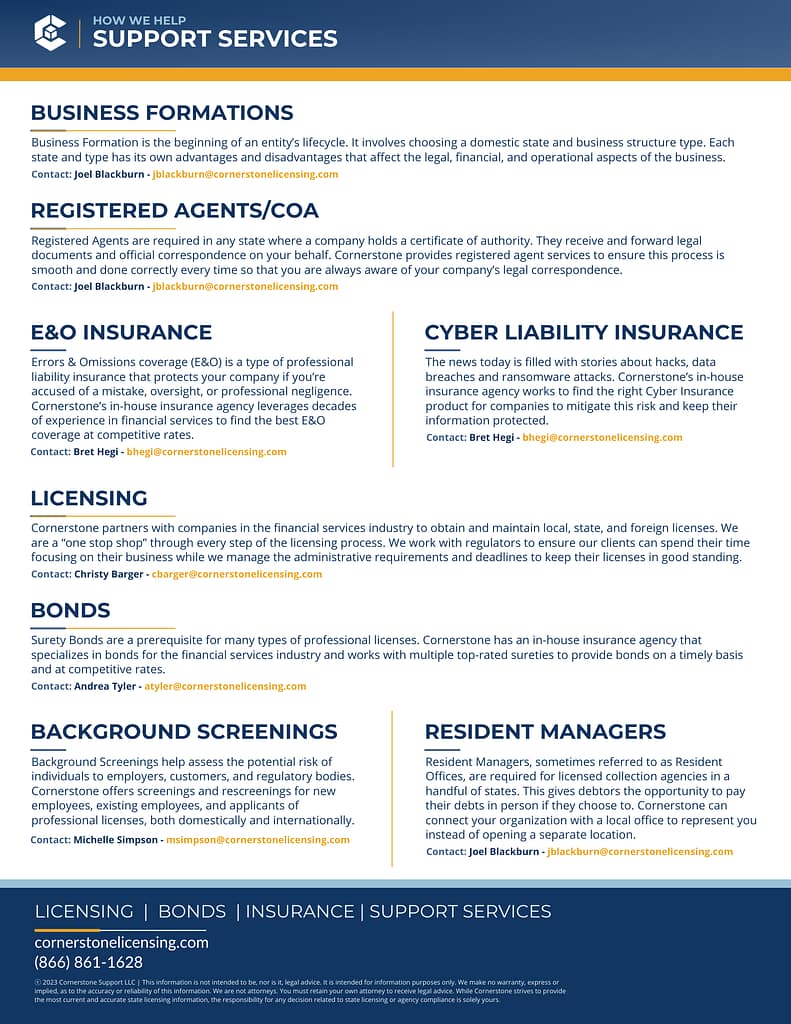 A whitepaper on how Cornerstone helps clients beyond just one service